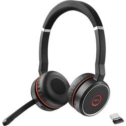 Jabra Evolve 75 SE MS Stereo Wireless Bluetooth Headset, Active Noise Cancelling, 2ys Warranty 7599-842-109