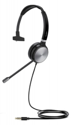Yealink UHM361 Premium Wideband 3.5mm Mono Headset, For Yealink IP Phones, Controller Not Included UHM361