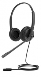 Yealink YHD342, Over-the-head Dual USB-wired headset, Design For Office Use, Noise-canceling Headset YHD342