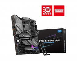 MSI Z790 Gaming WIFI Intel E-ATX Motherboard, 4x DDR5~192GB, 3x PCI-E x 16, 2x PCI-E x 1, 3x M.2, 4x SATA, 7x USB 3.2, 1x USB-C Z790 GAMING WIFI