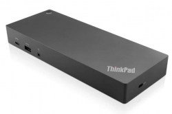 Lenovo ThinkPad Universal USB-C Smart Dock 100W Power Delivery 4K Triple Displays 2xDP HDMI 5xUSB-A USB-C Audio GbE w Microsoft Azure Sphere 135W AC 40B20135AU