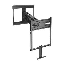 Brateck Fabulous Wall Mounted Gas Spring Dual Monitor Arm 17"-32",Weight Capacity (per screen)9kg(Black) LDA69-2112-B