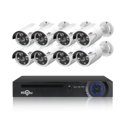 Hiseeu H5NVR-P8-612P 8CH 2MP/1080P PoE CCTV System (2TB HDD)