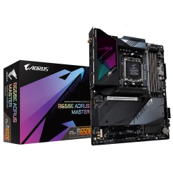 Gigabyte B650E AORUS MASTER AMD AM5 ATX Motherboard 4x DDR5~128GB,2x PCIe x16, 4x M.2, 4x SATA 6, 8x USB 3.2, 1x USB-C, 4x USB 2.0
