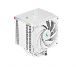 DeepCool AK500 DIGITAL WHITE High-Performance CPU Cooler, 5 Copper Heat Pipes, Single-Tower Heatsink, 120mm FDB PWM Fan, 240W LGA1700/AM5 SUPPORT R-AK500-WHADMN-G