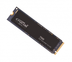 Crucial T500 1TB Gen4 NVMe SSD w Heatsink - 7300/6800 MB/s R/W 600TBW 1440K IOPs 1.5M hrs MTTF DirectStorage Acronis True Image Adobe Creative Cloud CT1000T500SSD5