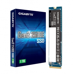 Gigabyte G3 2500E SSD 2TB M2 PCle 3.0x4 2400/2000 MB/s MTBF 1.5m hr Limited 5 years or 480TBW G325E2TB