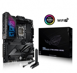 ASUS Z790 ROG MAXIMUS Z790 DARK HERO (14th Gen) Intel LGA1700 ATX Motherboard, WIFI7, 192GB, 4x DDR5, PCIe 5.0 slot ROG MAXIMUS Z790 DARK HERO