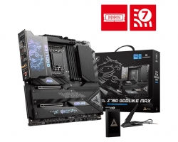 MSI MPG Z790 GODLIKE MAX DDR5 Intel LGA 1700 E-ATX Motherboard, 4x DDR5~192GB, 1x PCI-E x 16, 1x PCI-E x 8, 7x M.2, 6x SATA, 1x USB 3.2 MEG Z790 GODLIKE MAX