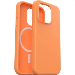 OtterBox Symmetry+ MagSafe Apple iPhone 15 Pro (6.1") Case Sunstone (Orange) - (77-92848), Antimicrobial, DROP+ 3X Military Standard, Raised Edges 77-92848