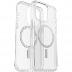 OtterBox Symmetry+ MagSafe Apple iPhone 15 Pro Max (6.7") Case Clear - (77-93081), Antimicrobial, DROP+ 3X Military Standard 77-93081