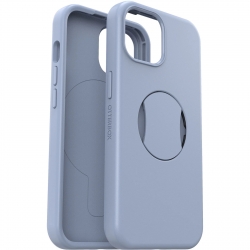 OtterBox OtterGrip Symmetry MagSafe Apple iPhone 15 Plus (6.7") Case You Do Blue (Blue) - (77-93160), Antimicrobial,DROP+ 3X Military Standard 77-93160