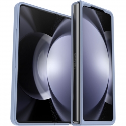 OtterBox Thin Flex Samsung Galaxy Z Fold5 5G (7.6") Case Blue/Clear-(77-93783),Antimicrobial,DROP+ Military Standard,Raised Edges,Hard Case,Soft Edges 77-93783