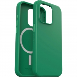 OtterBox Symmetry+ MagSafe Apple iPhone 15 Pro (6.1") Case Green Juice (Green) - (77-94036), Antimicrobial,DROP+ 3X Military Standard,Raised Edges 77-94036