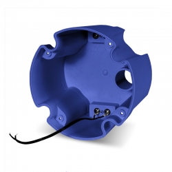 TruAudio Back box for 8' Shadow , Phantom , Ghost , REV6 and REV6P in-ceiling speakers. Blue ABS plastic back box, gold binding posts. Sold Each