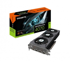 Gigabyte nVidia GeForce RTX 4070 EAGLE OC 12G GDDR6X Video Card, PCI-E 4.0, 2505 MHz Core Clock, 2x DP 1.4a, 2x HDMI 2.1 GV-N4070EAGLE OCV2-12GD