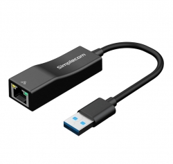 Simplecom NU302 SuperSpeed USB 3.0 to RJ45 Gigabit 1000Mbps Ethernet Network Adapter NU302