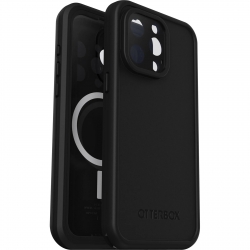 OtterBox Fre MagSafe Apple iPhone 15 Pro Max (6.7") Case Black - (77-93429), DROP+ 5X Military Standard, 2M WaterProof 77-93429