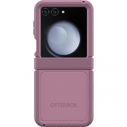 OtterBox Defender XT Samsung Galaxy Z Flip5 5G (6.7") Case Mulberry Muse (Pink) - (77-94066), DROP+ 4X Military Standard, Rugged Hinge Protection 77-94066