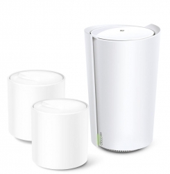 TP-Link Deco X73-DSL(3-pack) AX5400 VDSL Whole Home Mesh Wi-Fi 6 Modem System 270sqm Coverage For 1-3 Bedroom Houses, Dual-Band, OFDMA, MU-MIMO, Beam Deco X73-DSL(3-pack)