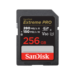 SanDisk 256GB Extreme PRO SDXC UHS-II Card (SDSDXEP-256G-GN4IN)