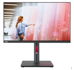 Lenovo ThinkVision P24q-30 23.8" 24" 24" QHD IPS Monitor 2K 2560x1440 16:9 Height Adjustable Tilt Swivel Pivot HDMI DP1.4 DP 4xUSB3.2 Hub 3yr 63B4GAR6AU