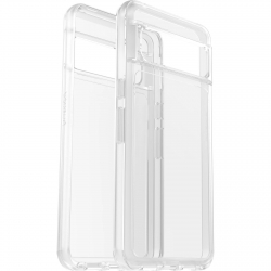 OtterBox Symmetry Clear Google Pixel 8 Pro Case Clear - (77-94231), DROP+ 3X Military Standard, Raised Edges, Ultra-Sleek, Reinforced Corners 77-94231