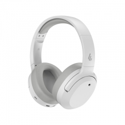 Edifier W820NB (White) Active Noise Cancelling Wireless Bluetooth Stereo Headphone Headset 46 Hours Playtime, Bluetooth V5.0, Hi-Res Audio W820NB-WHITE
