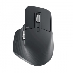 Logitech MX Master 3S Wireless Ergonomic Mouse 8000 DPI 7 Buttons, Smart Shift Scroll Wheel, 70Days Battery, Logi Bolt 2.4Ghz Receiver, USB-C Charging 910-006561