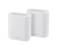 ASUS ExpertWiFi EBM68 2PK Wi-Fi 6 AX 7800Mbps Business Mesh, 2.5G Base T WAN, Customised Guest Portal, Wall-mount, Link Aggregation (WIFI6) EBM68(W-2-PK)