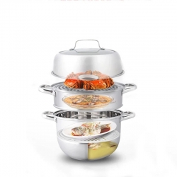 Zhang Xiao Quan 28cm 3-Tier Steamer