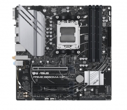 ASUS AMD B650M PRIME B650M-A WIFI II-CSM (AM5) Micro-ATX Motherboard 4x DDR5 192GB, 1x PCIe 4.0 x16 slot,2 x M.2 slots, 4 x SATA,Wi-Fi 6 1 x HDMI.1 PRIME B650M-A WIFI II-CSM