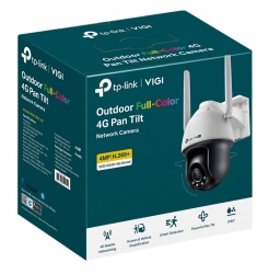 TP-Link VIGI 4MP C540-4G(4mm) Outdoor Full-Color 4G Pan Tilt Network Camera, 4mm Lens, 4G Mobile Networking, Automatic Tracking, 360° Monitoring: VIGI C540-4G(4mm)