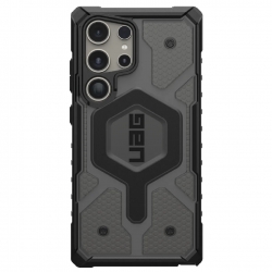 UAG Pathfinder Clear Pro Magnetic Samsung Galaxy S24 Ultra 5G (6.8") Case - Ash (214427113131), 18ft. Drop Protection (5.4M), Raised Screen Surround 2.14427E+11