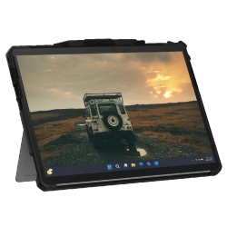 UAG Scout Microsoft Surface Pro 9 Case - Black(324014114040),DROP+ Military Standard, Armor shell ,Impact Resistant , Pen Holder, Tactical Grip 3.24014E+11