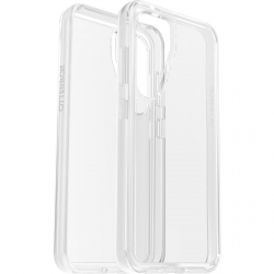 OtterBox Symmetry Clear Samsung Galaxy S24 5G (6.2") Case Clear - (77-94584), DROP+ 3X Military Standard, Raised Edges, Ultra-Sleek Design 77-94584