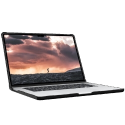 UAG Plyo Apple MacBook Air (15") M2/M2 Case - Ice/Black(134414114340), DROP+ Military Standard, Armor Shell,Tactical Grip,Hinged Design,Port Access 1.34E+11