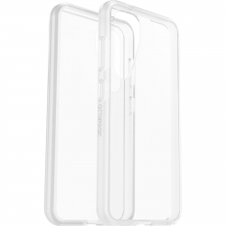 OtterBox React Samsung Galaxy S24 5G (6.2') Case Clear - (77-94659),DROP+ Military Standard,Raised Edges,Hard Case, Wireless Charging Compatible