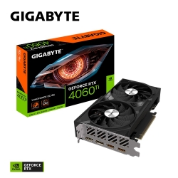 Gigabyte nVidia GeForce RTX 4060 Ti WINDFORCE OC 8G GDDR6 Video Card, PCI-E 4.0, 2535MHz Core Clock, 2x DP 1.4a, 2x HDMI 2.1a GV-N406TWF2OC-8GD