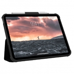 UAG Plyo Apple iPad (10.9") (10th Gen) Folio Case - Black/Ice (123392114043), DROP+ Military Standard, Raised Screen Surround, Armor Shell 1.23E+11