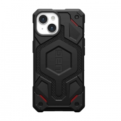 UAG Monarch Pro Kevlar MagSafe Apple iPhone 15 (6.1') Case - Kevlar Black (114219113940), 25ft. Drop Protection (7.6M),5 Layers of Protection