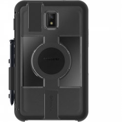 OtterBox uniVERSE Samsung Galaxy Tab Active3 (8') Case Black / Clear - (77-65841), Slim, One-Piece Design