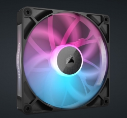 RX140 RGB Black, Single Fan PWM. AirGuide Magnetic Bearing. High Airflow and Efficient. Case Black Fan