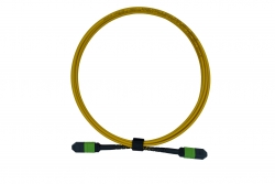 3m MPO-MPO 8F Single mode G652D Fiber Optic Cable | Yellow - MPOFF-OS2-3M-8