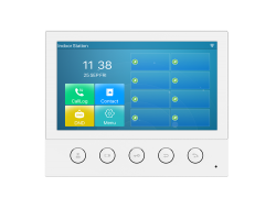 Fanvil i53W Indoor SIP Station, 6 SIP Lines, 5 Buttons, PoE, 7" Colour Touch Screen, Linux, ONVIF, 2Yr Warranty I53W