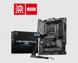 MSI Z790 Gaming PLUS WIFI Intel E-ATX Motherboard, 4x DDR5~192GB, 3x PCI-E x 16, 2x PCI-E x 1, 3x M.2, 4x SATA, 7x USB 3.2, 1x USB-C Z790 GAMING PLUS WIFI