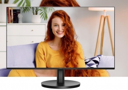 AOC 23.8" IPS 1ms 100hz, Ultra Slim, Speakers, Flicker Free, FHD 1080, VGA, HDMI. VESA 100 x 100, Earphone.Low Blue, Office Home Monitor 24B3HA2