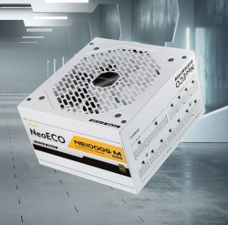 Antec NE 1000w 80+ Gold, Fully-Modular, ATX 3.0, PCIe 5.0, 120mm Silent Fan, Japanese Caps, ATX Power Supply, PSU,10 Years Warranty NE1000G M WH ATX 3.0