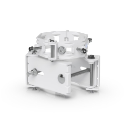 Ubiquiti Wave AP Micro Mount， Corrosion-resistant Pole Mount, Supports Up to Four Wave AP Micros, Full 360° Broadcasting, 2Yr Warr UACC-Wave-AP-Micro-Mount