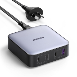 UGREEN 15613A 100W USB-C Charger, Nexode 4-Port GaN II Charging Station